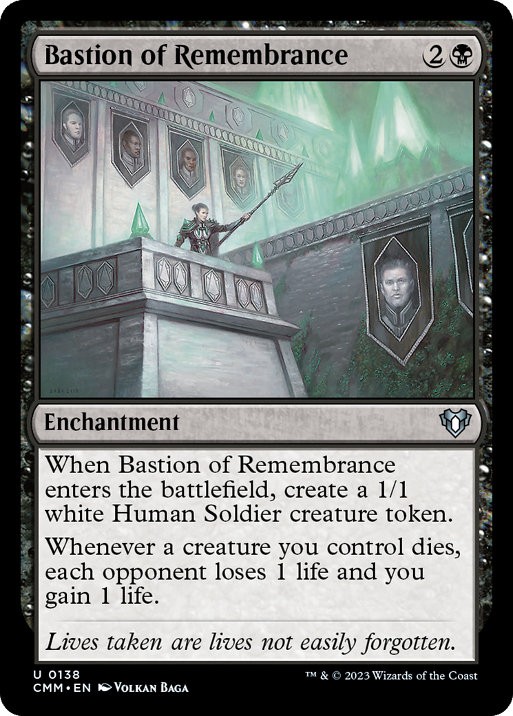 Bastion of Remembrance [Commander Masters] Foil