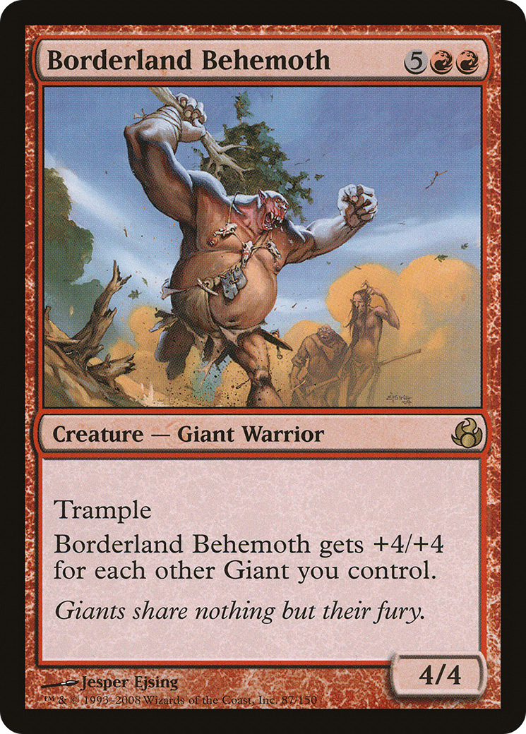 Borderland Behemoth [Morningtide] | Silver Goblin