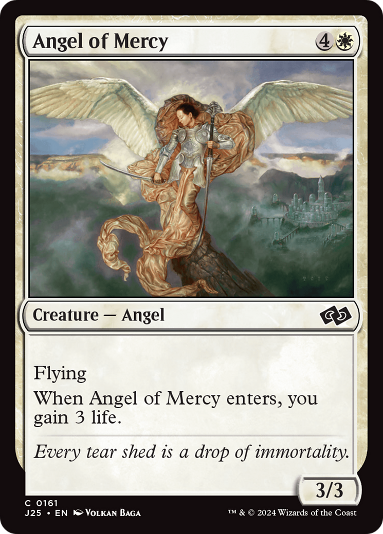 Angel of Mercy [Foundations Jumpstart] | Silver Goblin