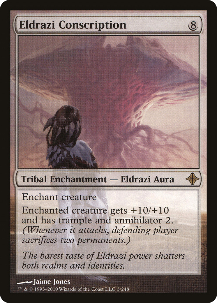 Eldrazi Conscription [Rise of the Eldrazi] Foil