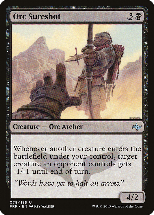 Orc Sureshot [Fate Reforged] Foil