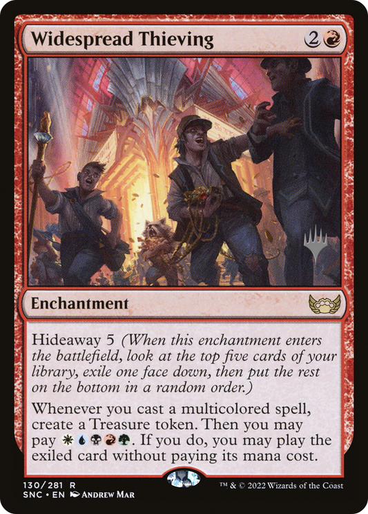 Widespread Thieving (Promo Pack) [Streets of New Capenna Promos]