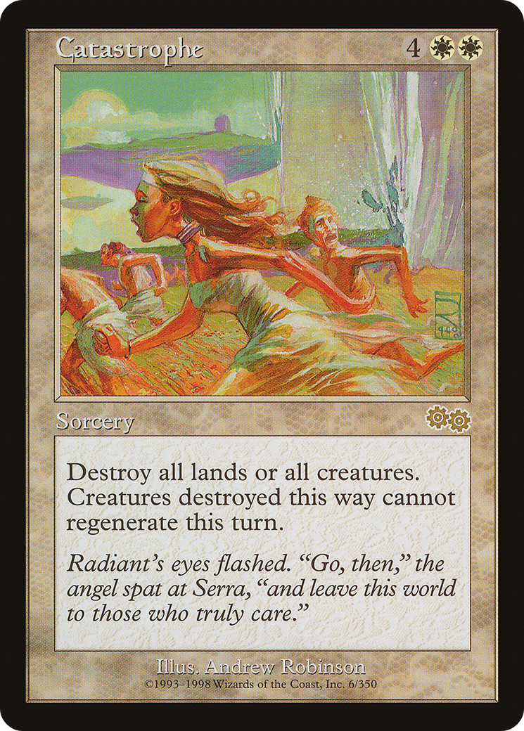 Catastrophe [Urza's Saga] | Silver Goblin