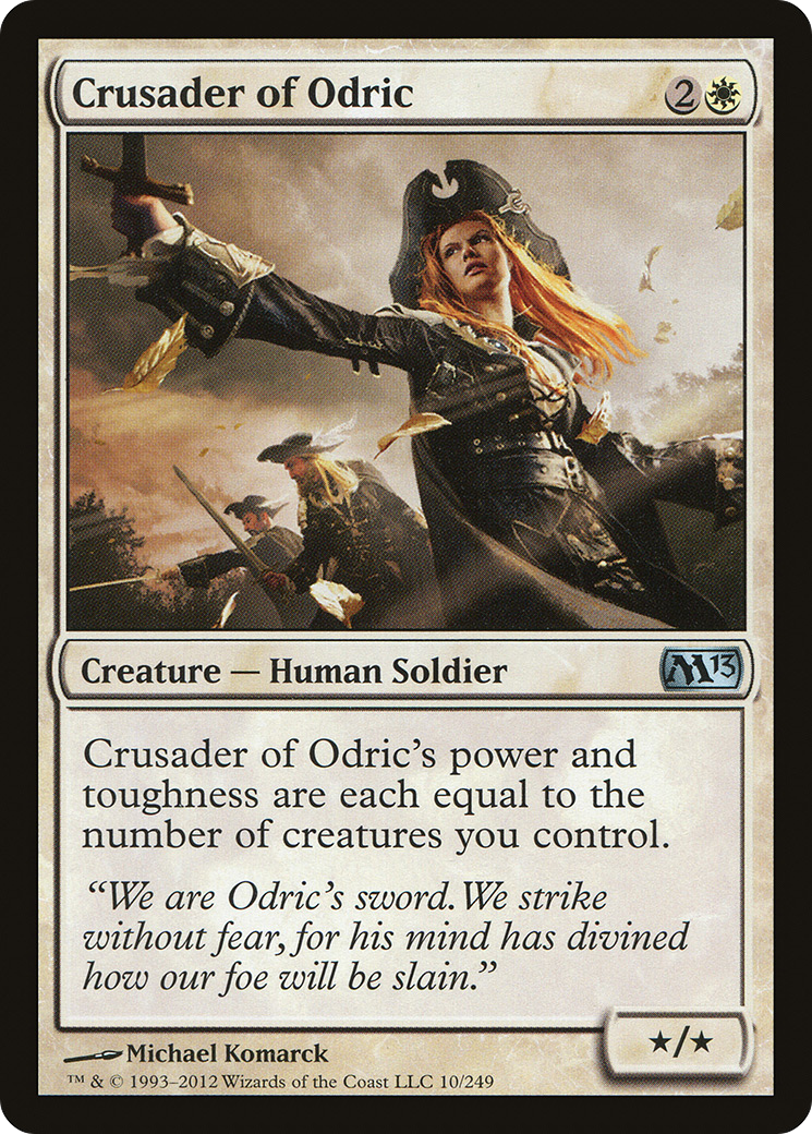 Crusader of Odric [Magic 2013] | Silver Goblin