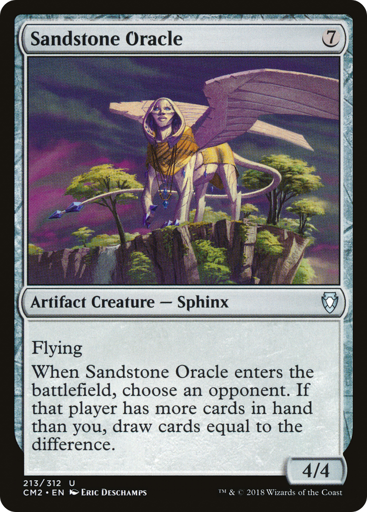 Sandstone Oracle [Commander Anthology Volume II] | Silver Goblin