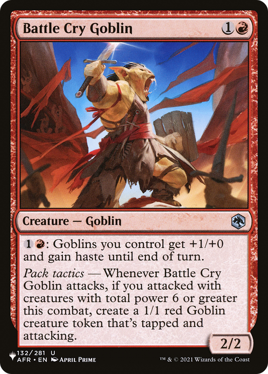 Battle Cry Goblin (AFR-132)