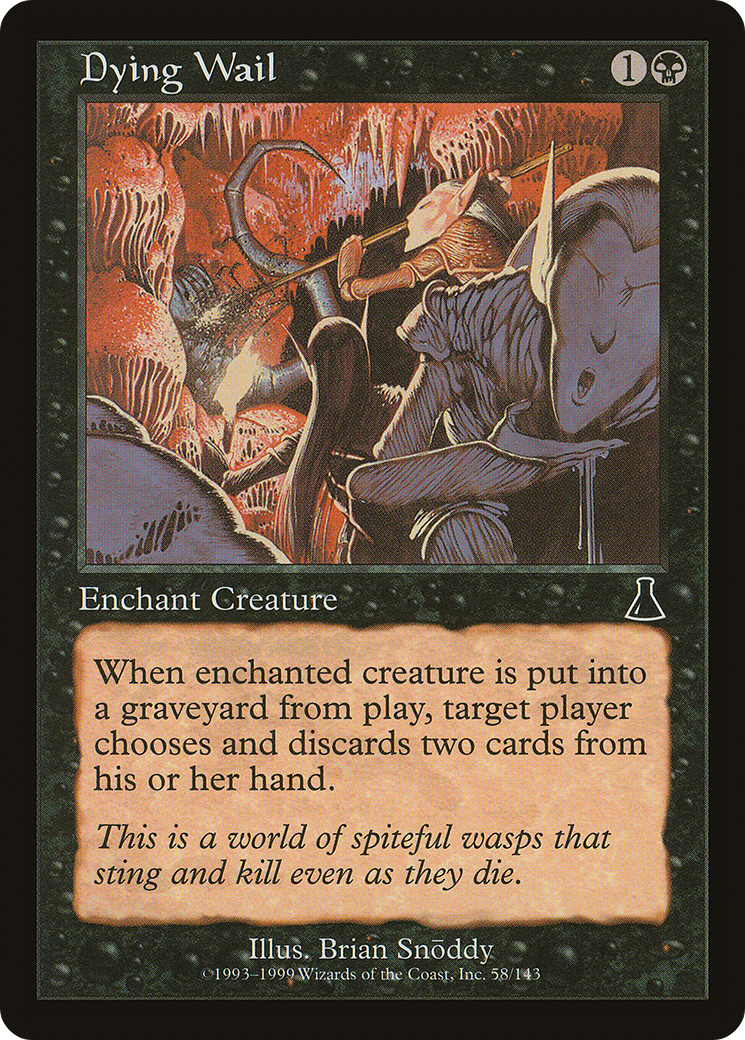 Dying Wail [Urza's Destiny] | Silver Goblin