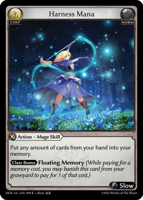 Harness Mana (090) [Dawn of Ashes: 1st Edition] Foil