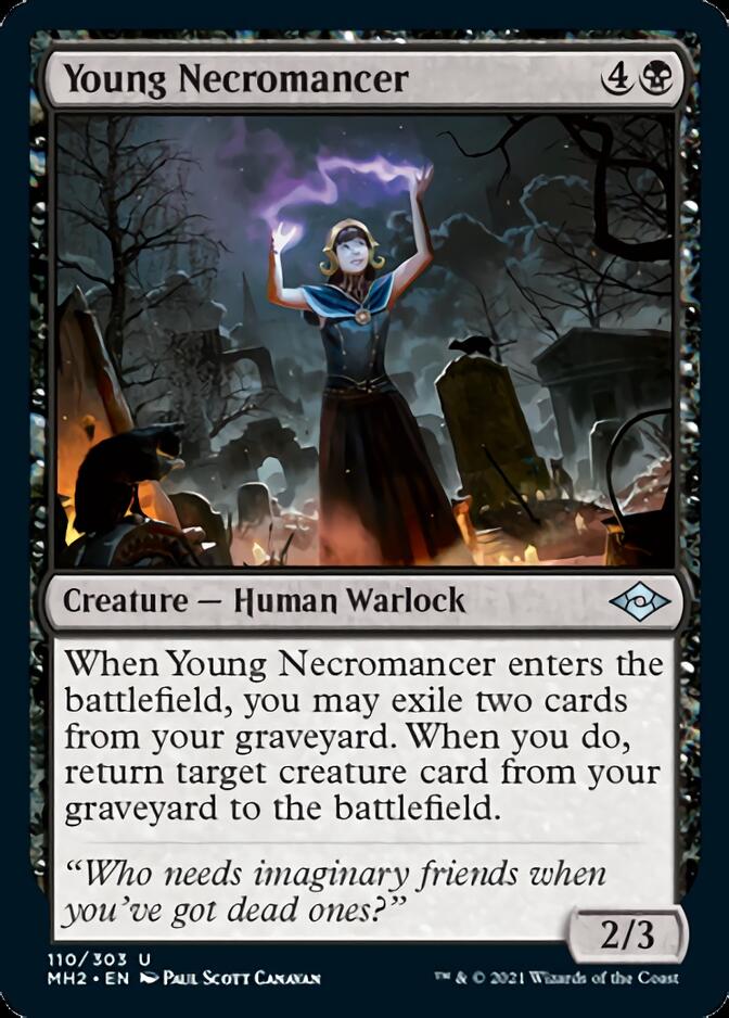 Young Necromancer [Modern Horizons 2] | Silver Goblin