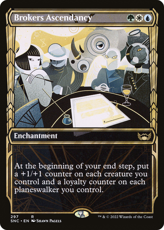 Brokers Ascendancy (Showcase Golden Age) [Streets of New Capenna] Foil