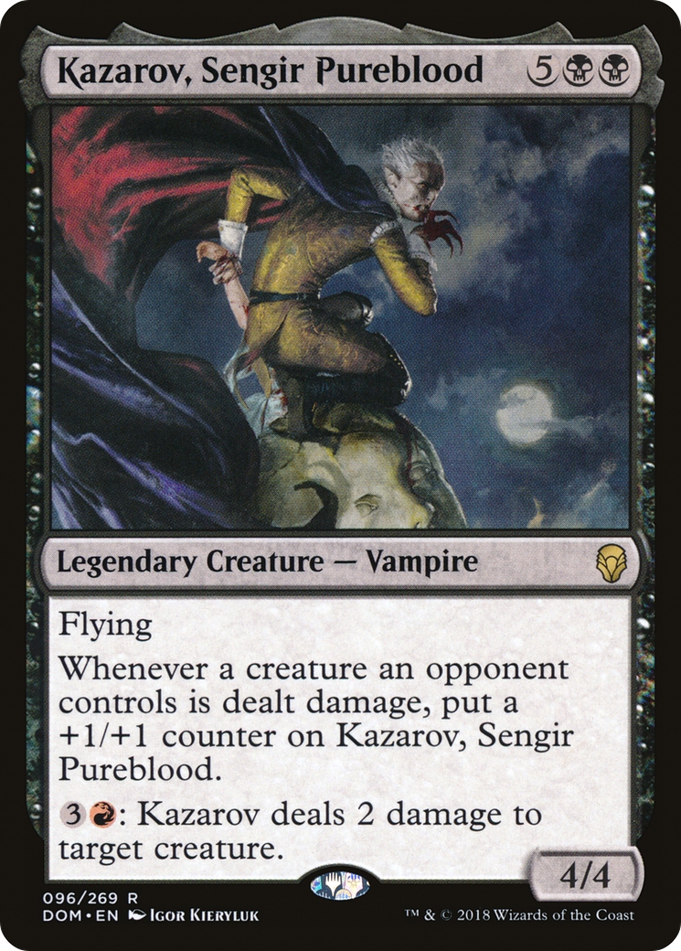 Kazarov, Sengir Pureblood [Dominaria] | Silver Goblin