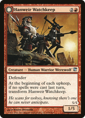 Hanweir Watchkeep // Bane of Hanweir [Innistrad] | Silver Goblin