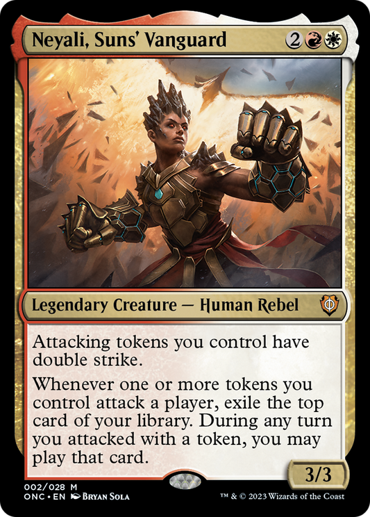 Neyali, Suns' Vanguard [Phyrexia: All Will Be One Commander]
