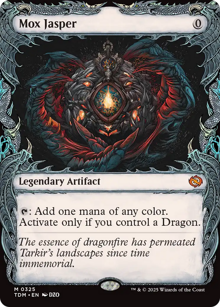 Mox Jasper (Showcase) (325) Foil - Tarkir: Dragonstorm