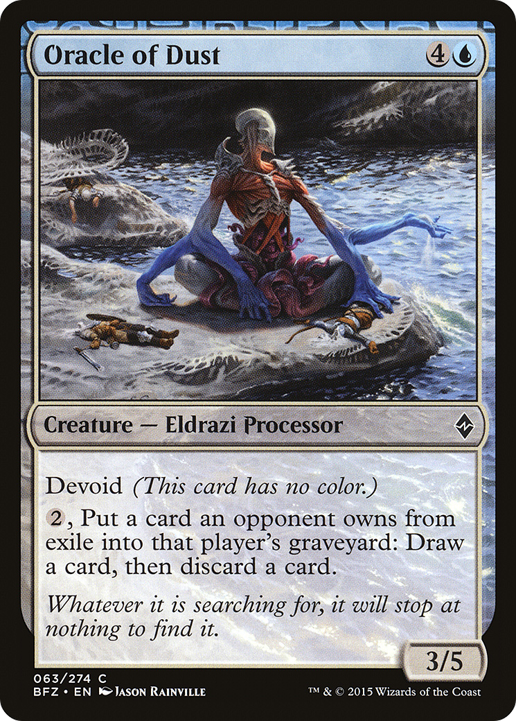 Oracle of Dust [Battle for Zendikar] | Silver Goblin