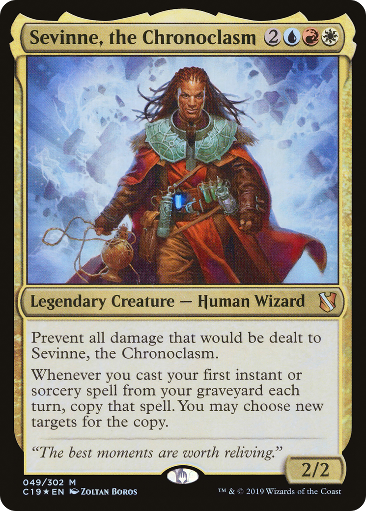 Sevinne, the Chronoclasm [Commander 2019] | Silver Goblin