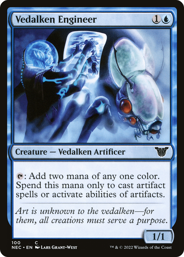 Vedalken Engineer [Kamigawa: Neon Dynasty Commander]