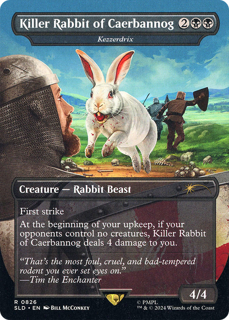 Killer Rabbit of Caerbannog - Kezzerdrix [Secret Lair Drop Series] | Silver Goblin