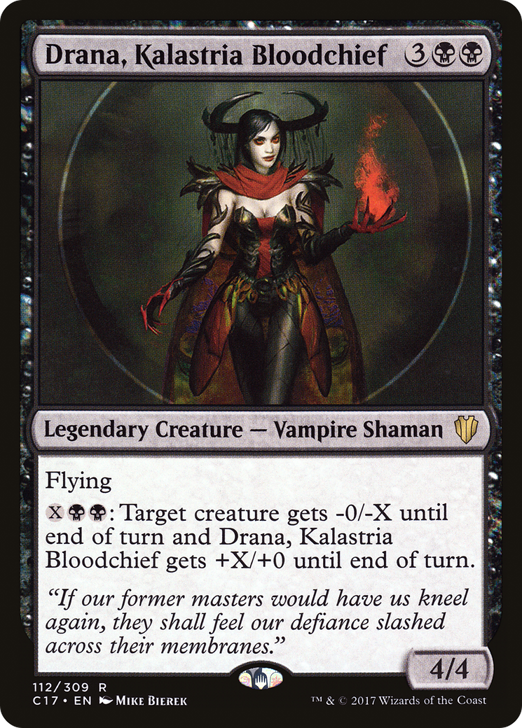 Drana, Kalastria Bloodchief [Commander 2017] | Silver Goblin