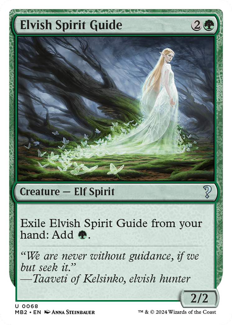 Elvish Spirit Guide (Future Sight) [Mystery Booster 2] | Silver Goblin