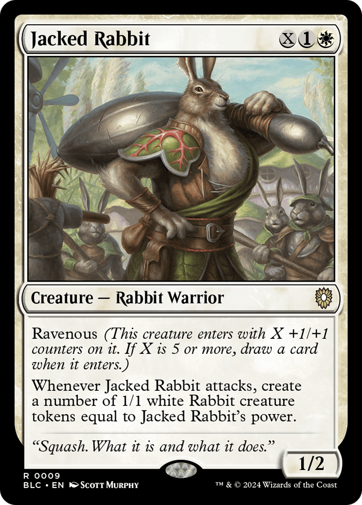 Jacked Rabbit [Bloomburrow Commander]