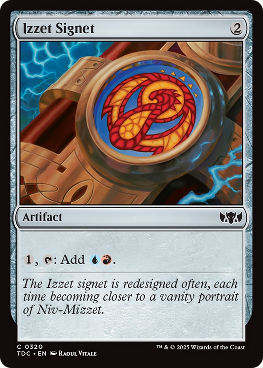 Izzet Signet (320) - Commander: Tarkir: Dragonstorm