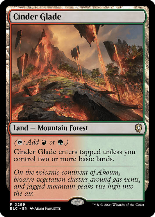 Cinder Glade [Bloomburrow Commander]