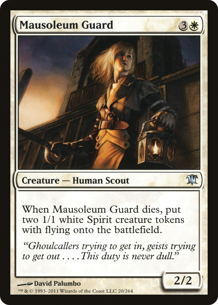 Mausoleum Guard [Innistrad] | Silver Goblin