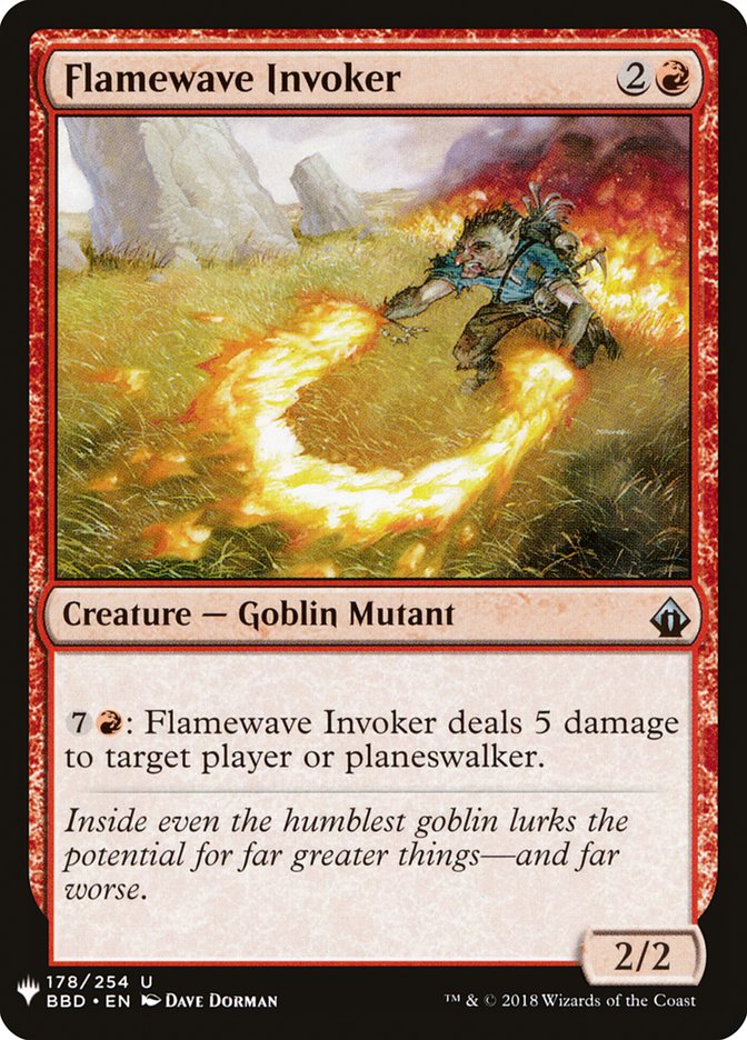 Flamewave Invoker [Mystery Booster] | Silver Goblin