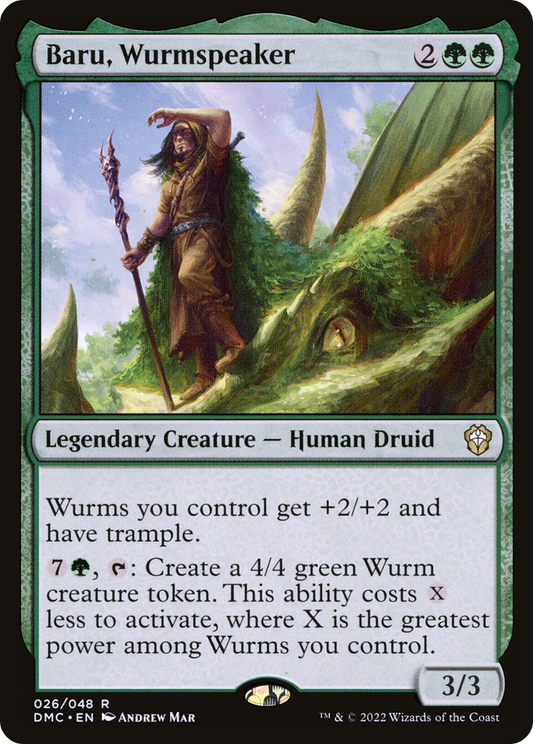 Baru, Wurmspeaker [Dominaria United Commander] Foil