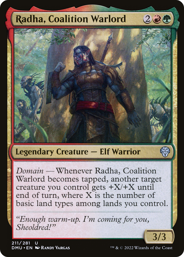 Radha, Coalition Warlord [Dominaria United] | Silver Goblin