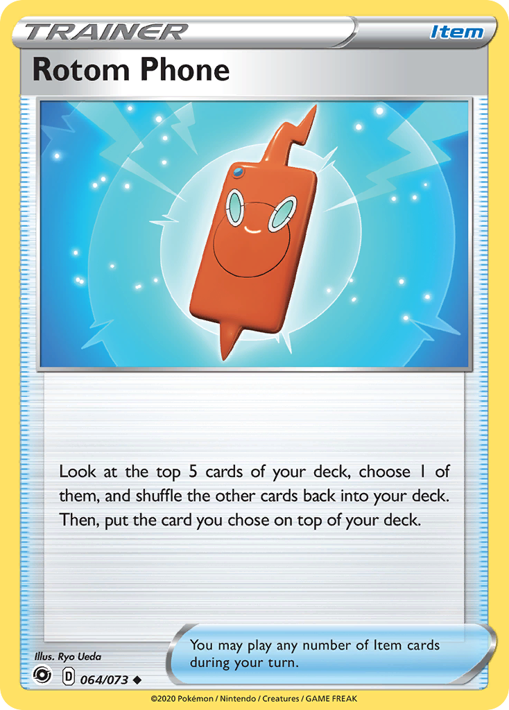 Rotom Phone (064/073) [Sword & Shield: Champion's Path] | Silver Goblin