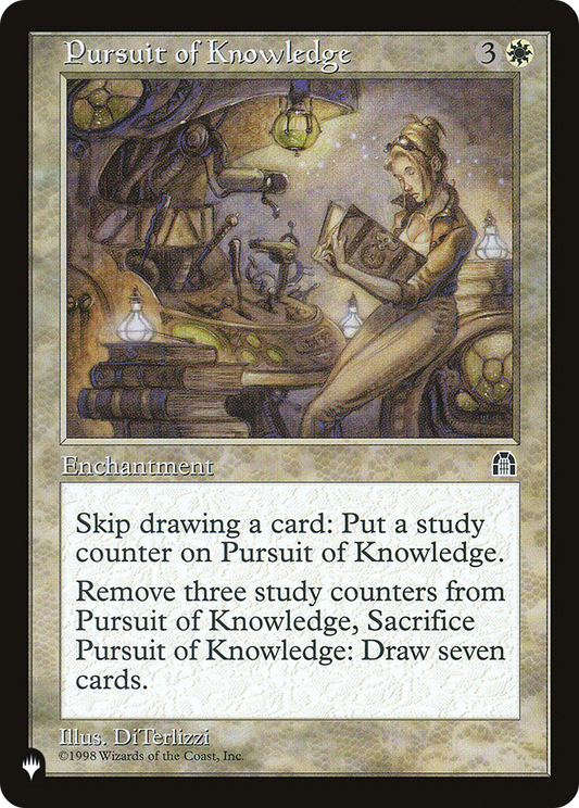 Pursuit of Knowledge [The List]