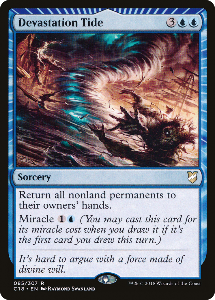 Devastation Tide [Commander 2018] | Silver Goblin