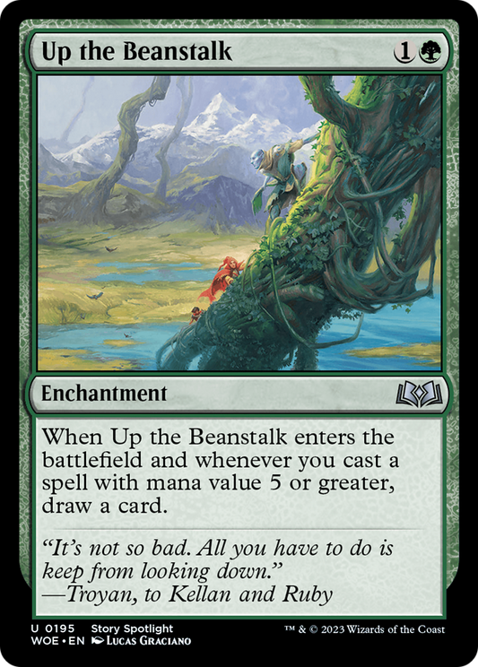 Up the Beanstalk [Wilds of Eldraine] Foil