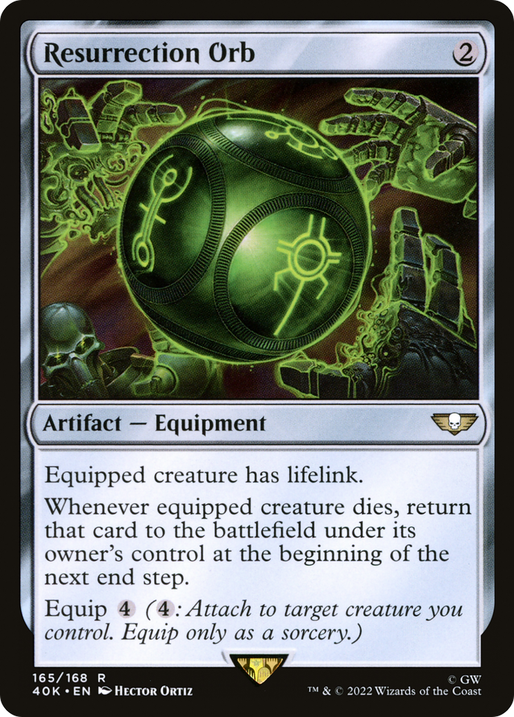 Resurrection Orb [Warhammer 40,000] | Silver Goblin