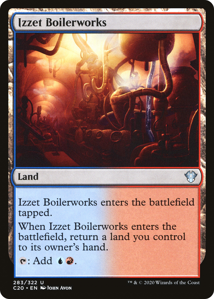 Izzet Boilerworks [Commander 2020] | Silver Goblin