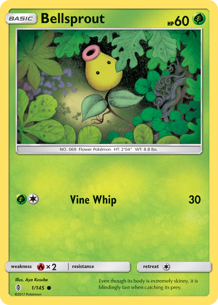 Bellsprout (1/145) [Sun & Moon: Guardians Rising] | Silver Goblin