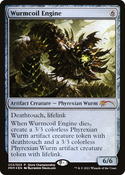 Wurmcoil Engine (003) Foil - Wizards Play Network 2021