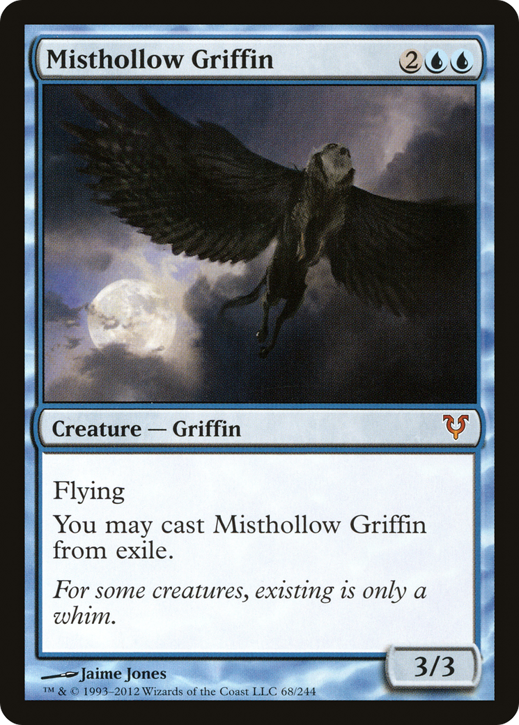 Misthollow Griffin [Avacyn Restored] | Silver Goblin