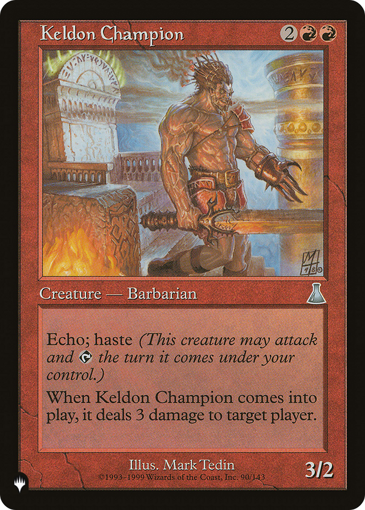 Keldon Champion [The List] | Silver Goblin