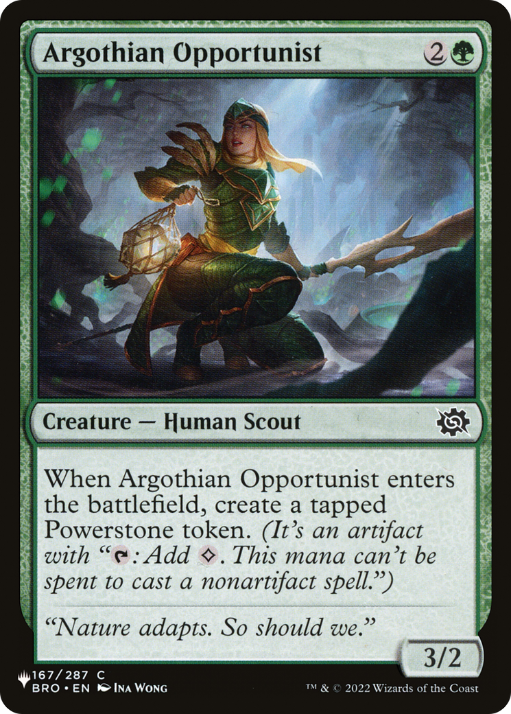 Argothian Opportunist (BRO-167)