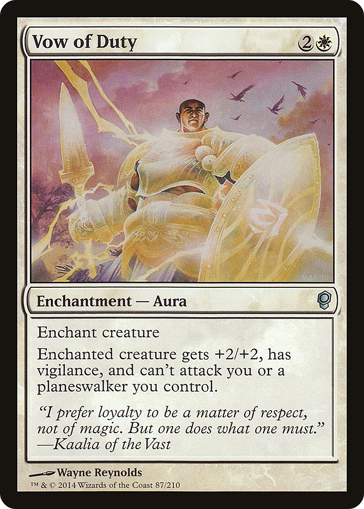 Vow of Duty [Conspiracy] Foil