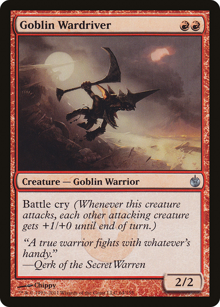 Goblin Wardriver [Mirrodin Besieged] | Silver Goblin