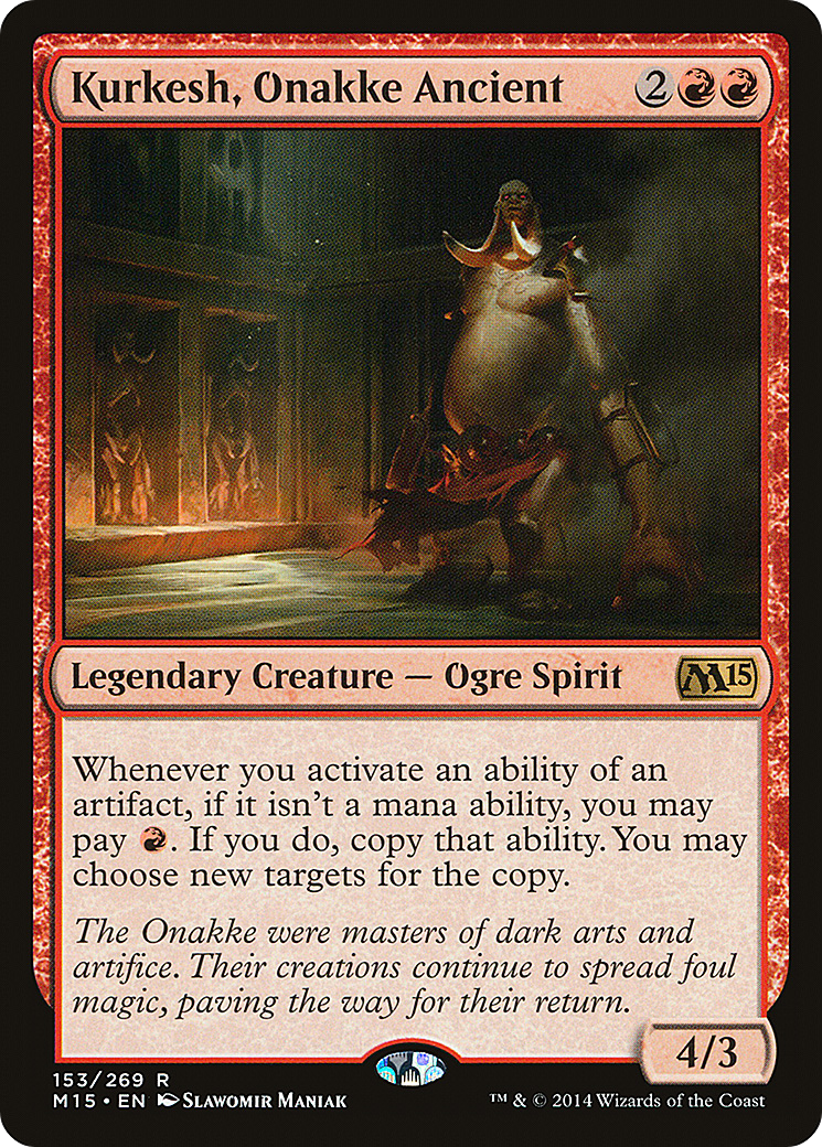 Kurkesh, Onakke Ancient [Magic 2015] | Silver Goblin