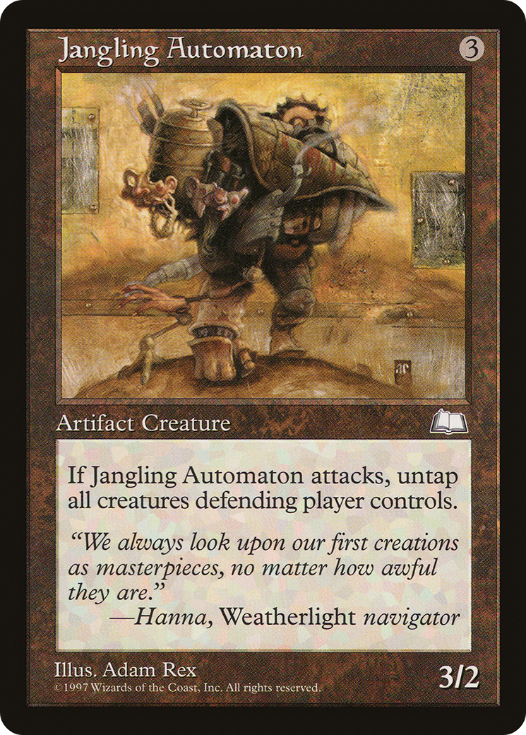 Jangling Automaton [Weatherlight] | Silver Goblin