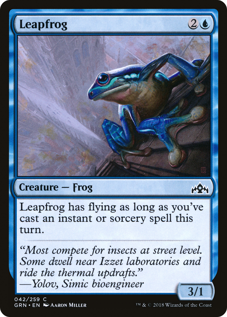 Leapfrog [Guilds of Ravnica] | Silver Goblin