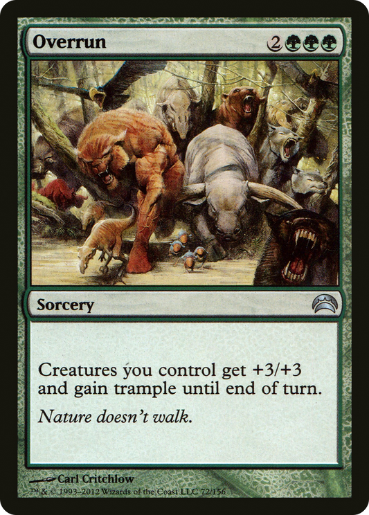 Overrun [Planechase 2012] Foil