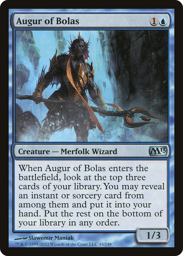 Augur of Bolas [Magic 2013] | Silver Goblin