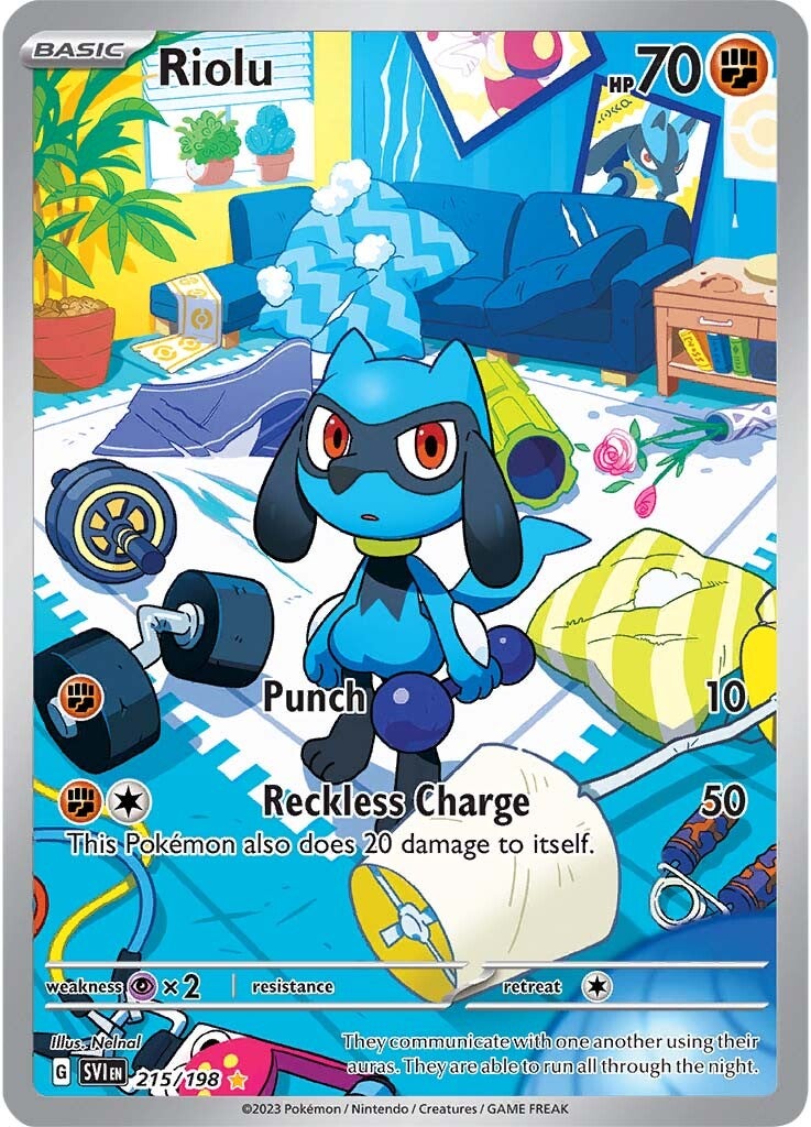 Riolu (215/198) [Scarlet & Violet: Base Set] | Silver Goblin